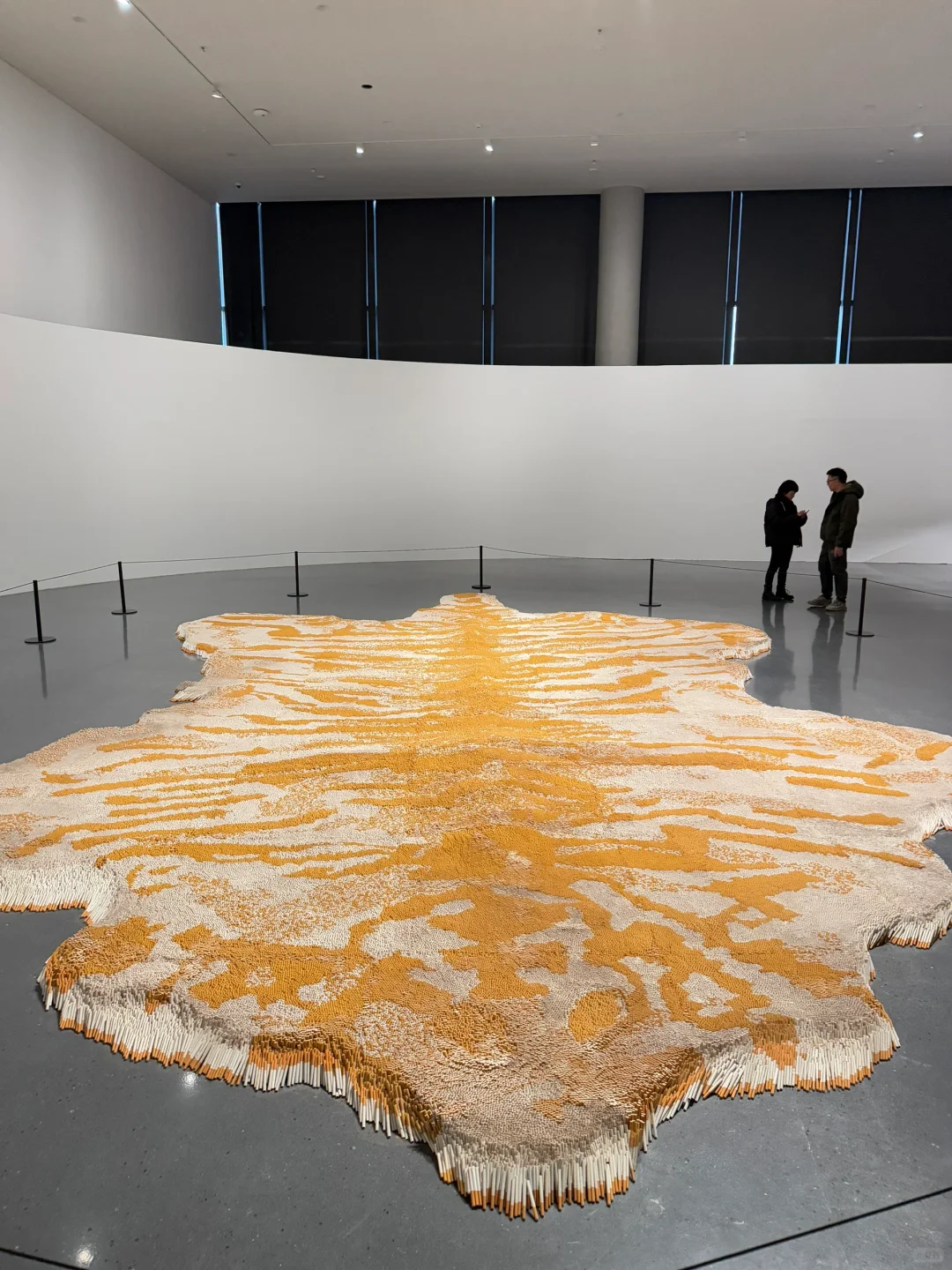 成都天府艺术馆……几十万只烟的展…….好震撼