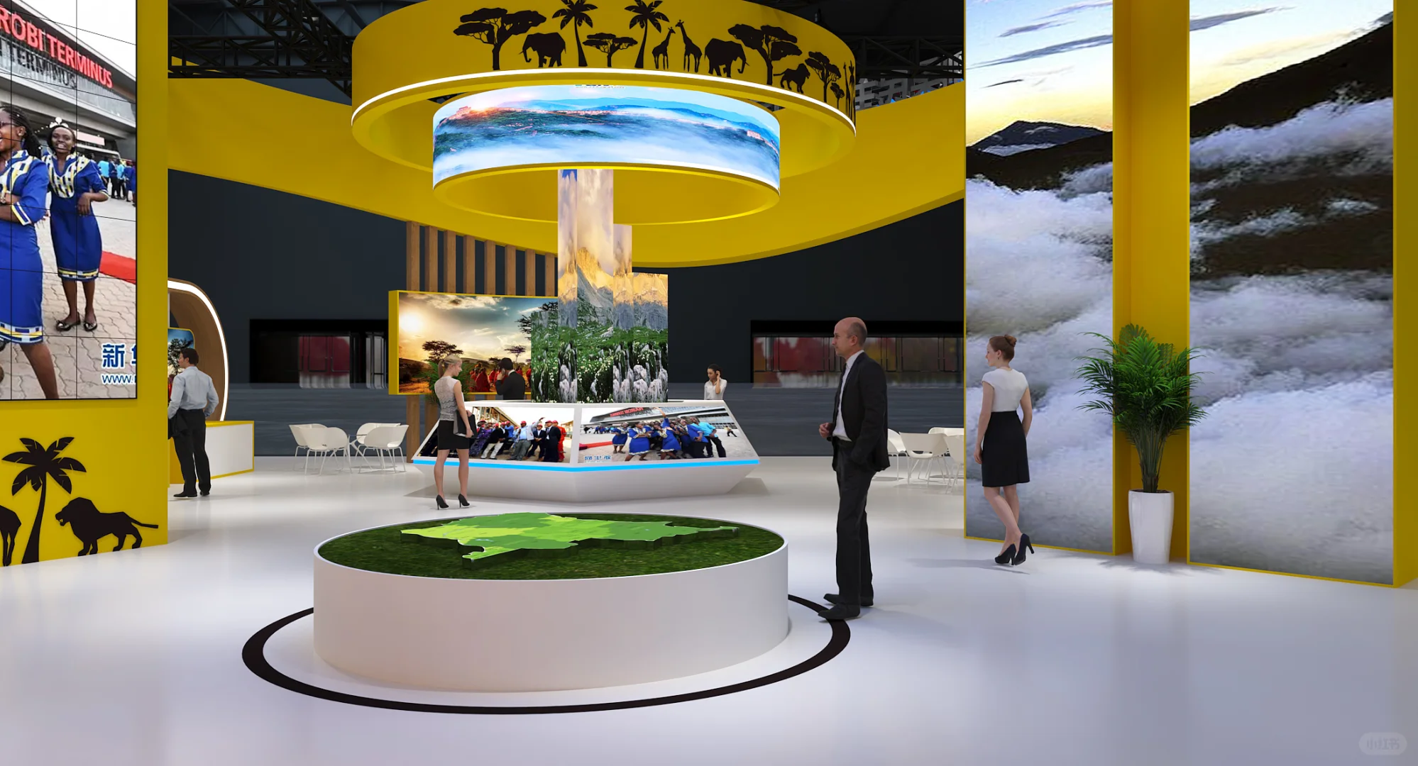 中非贸易博览会|刚果展馆|上海鲁班会展