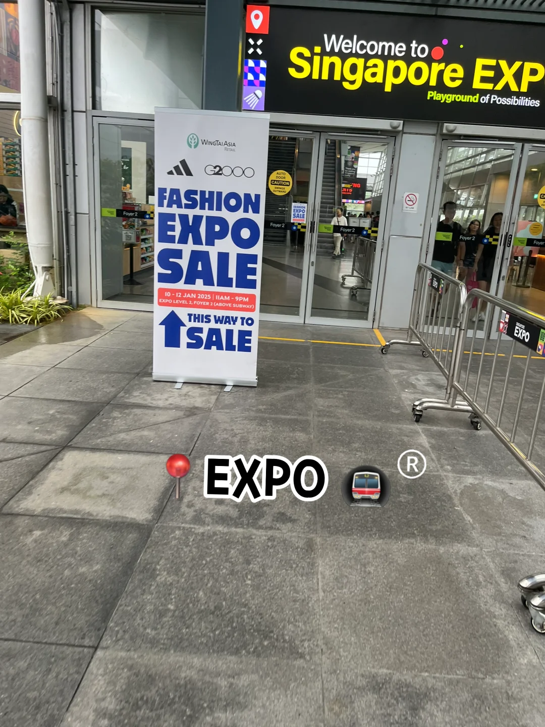 ??EXPO 薅羊毛✂️: ADIDAS x G2000