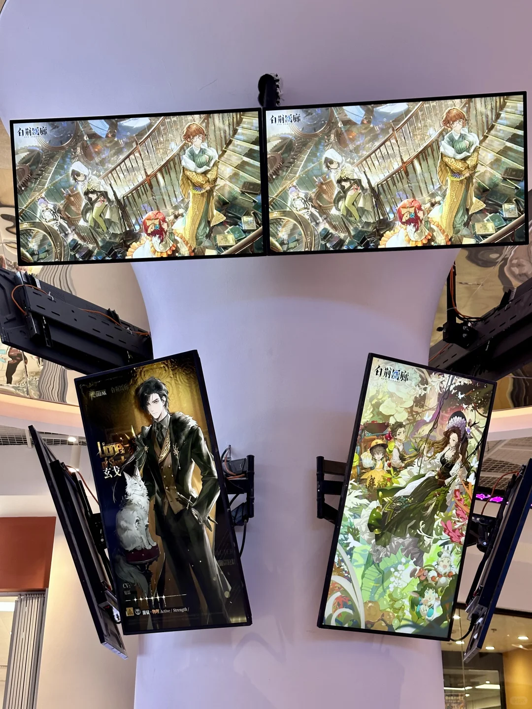 白荆回廊一周年画展快闪，这对吗。。。