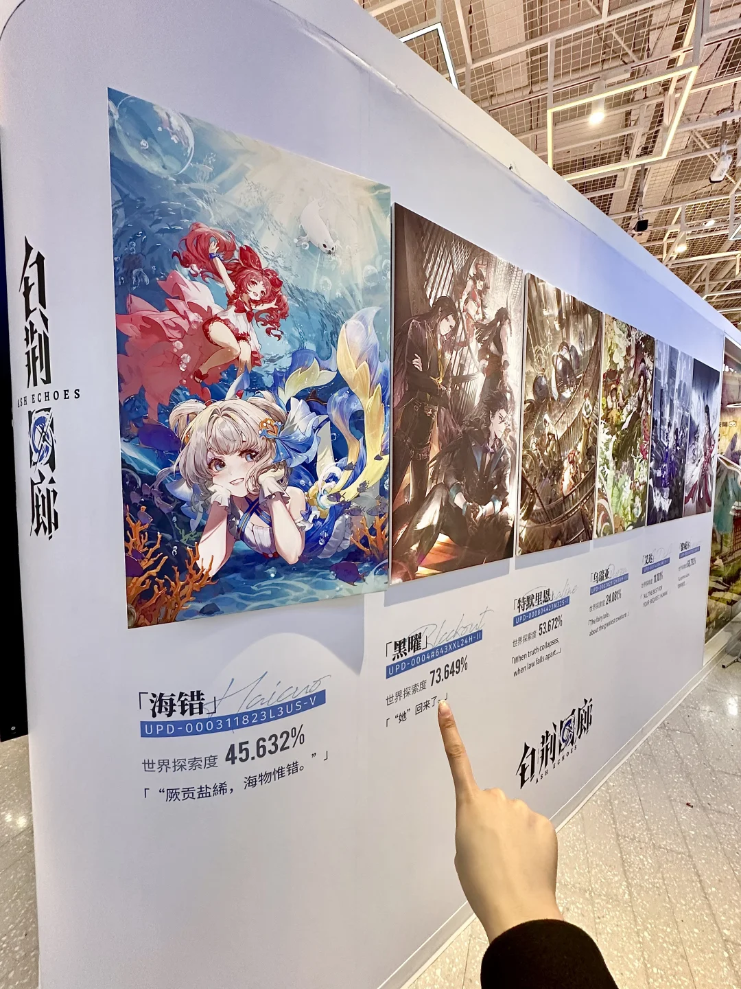 白荆回廊一周年画展快闪，这对吗。。。