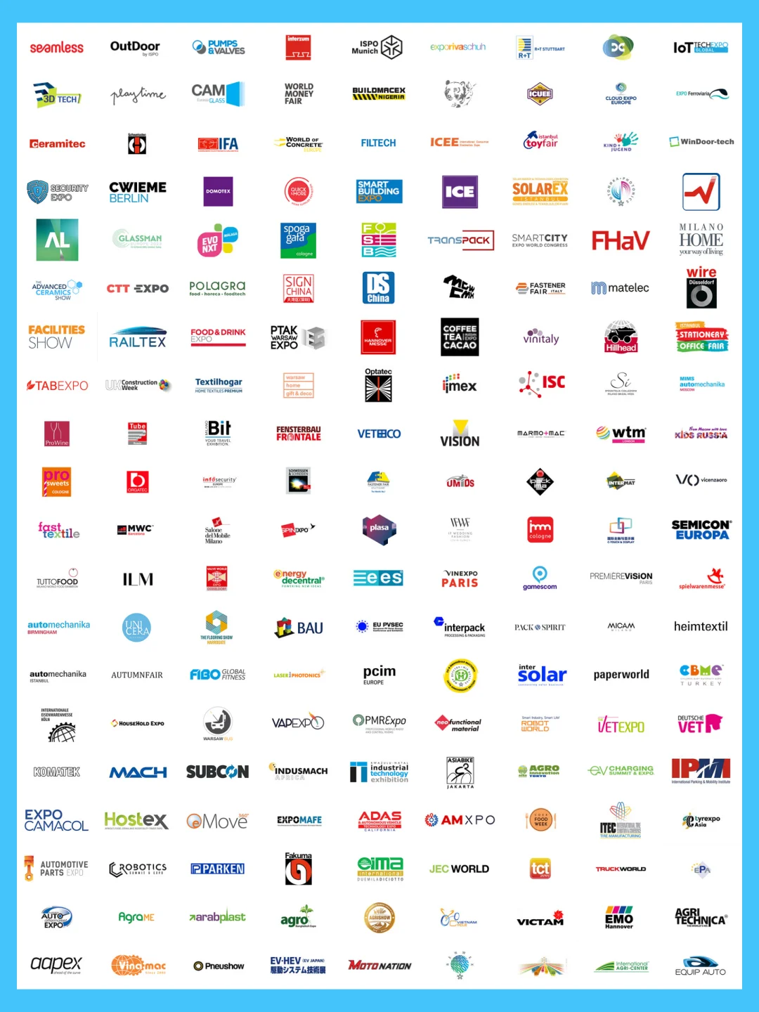 2025全球主要展会排期汇总?轻松拿捏?