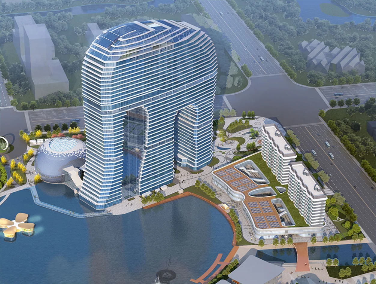 南浔国际会展中心“大象酒店”变更规划