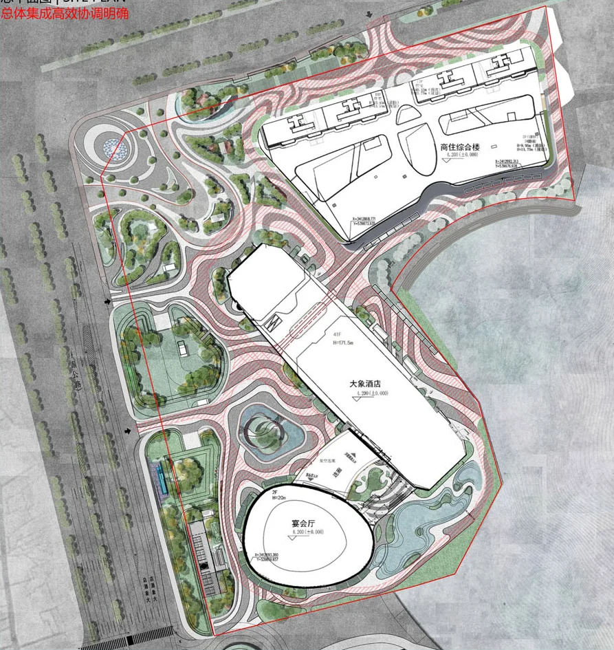 南浔国际会展中心“大象酒店”变更规划