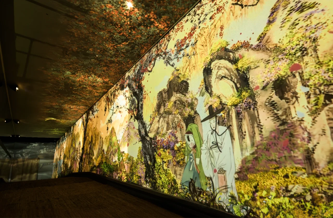 ??首尔?展览<云清月明，风吹星光>