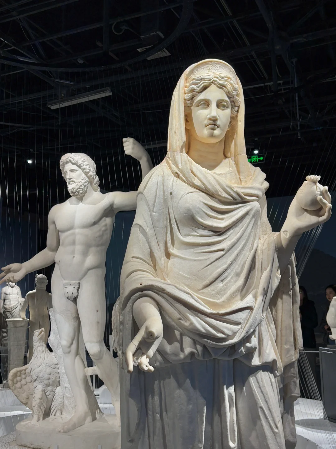 山西出息了，不出门也能看到雅典娜女神