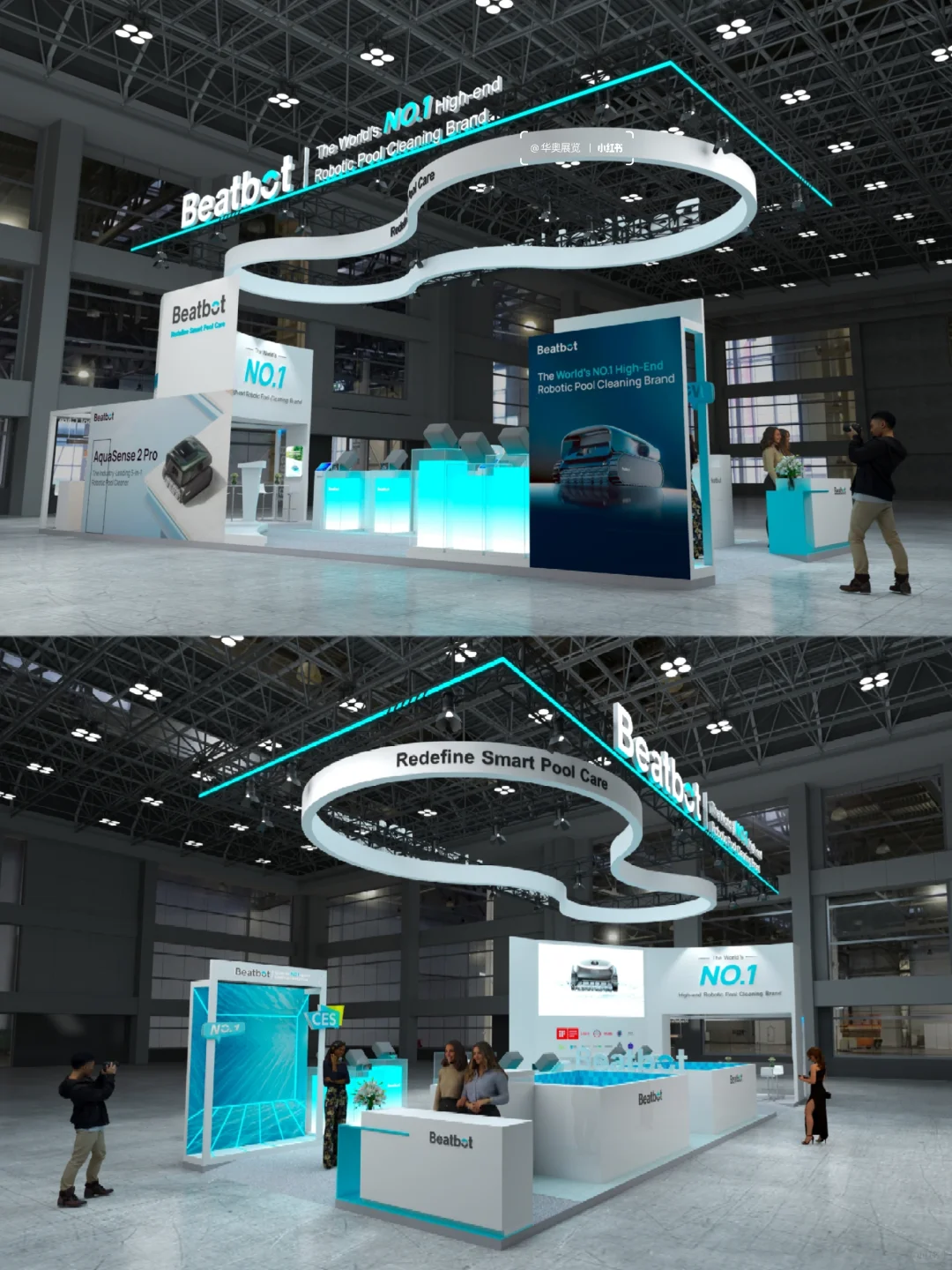 ?泳池里的黑科技！Beatbot在CES大放异彩