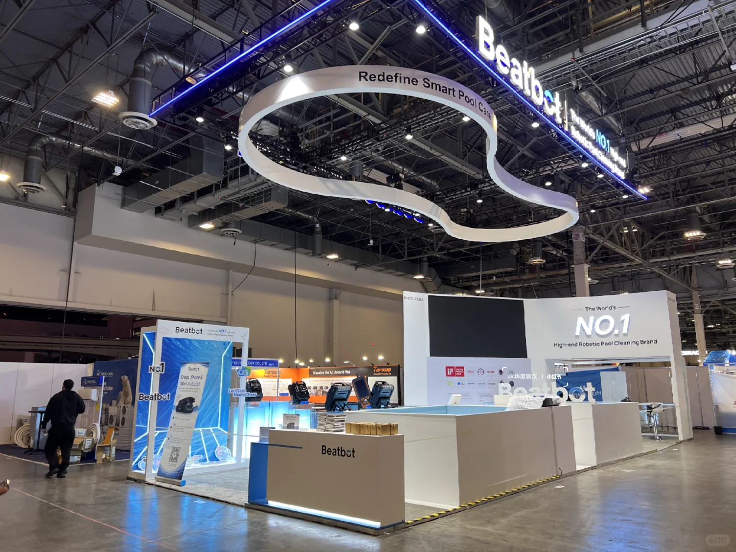 ?泳池里的黑科技！Beatbot在CES大放异彩