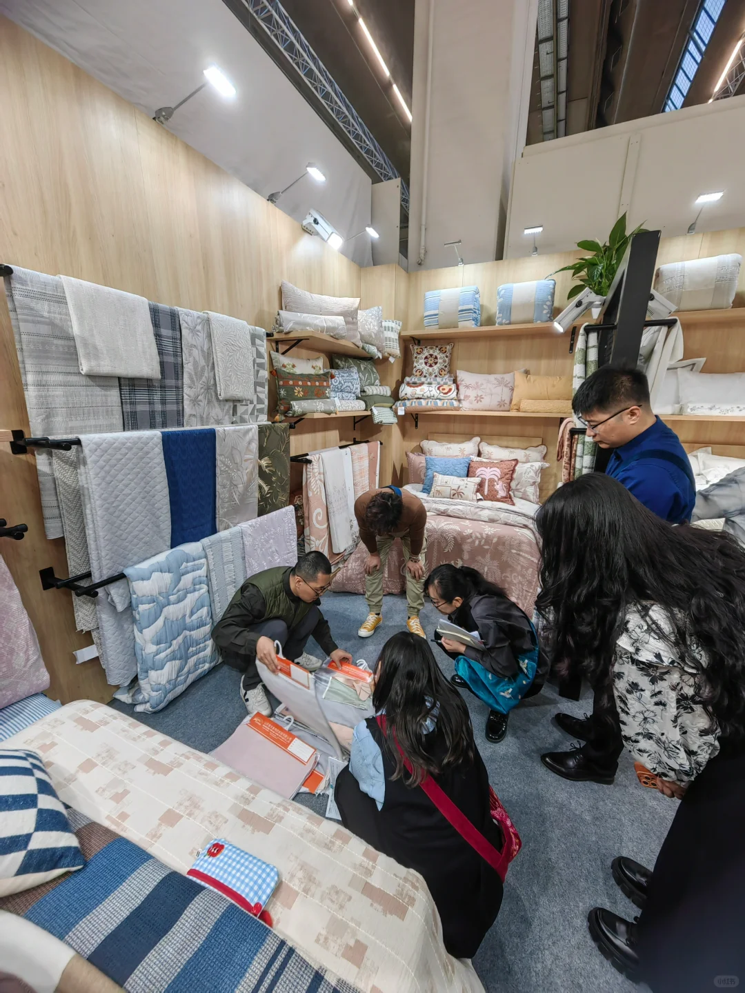 法兰克福家纺展，银丰人展会显身手