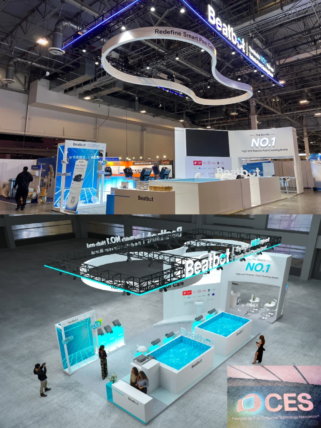 ?泳池里的黑科技！Beatbot在CES大放异彩