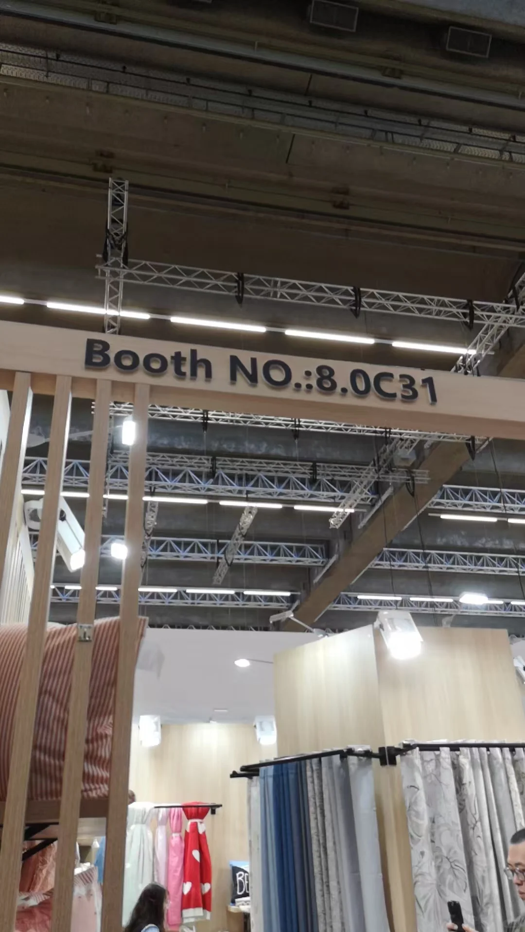 法兰克福家纺展，银丰人展会显身手