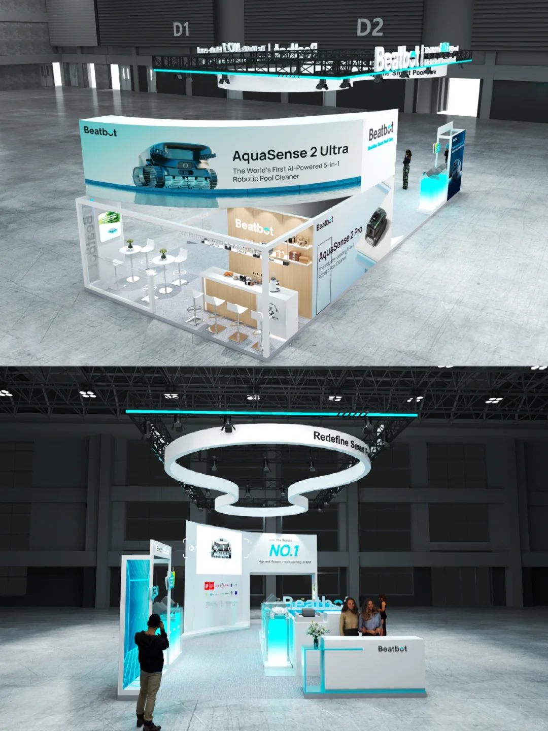 ?泳池里的黑科技！Beatbot在CES大放异彩