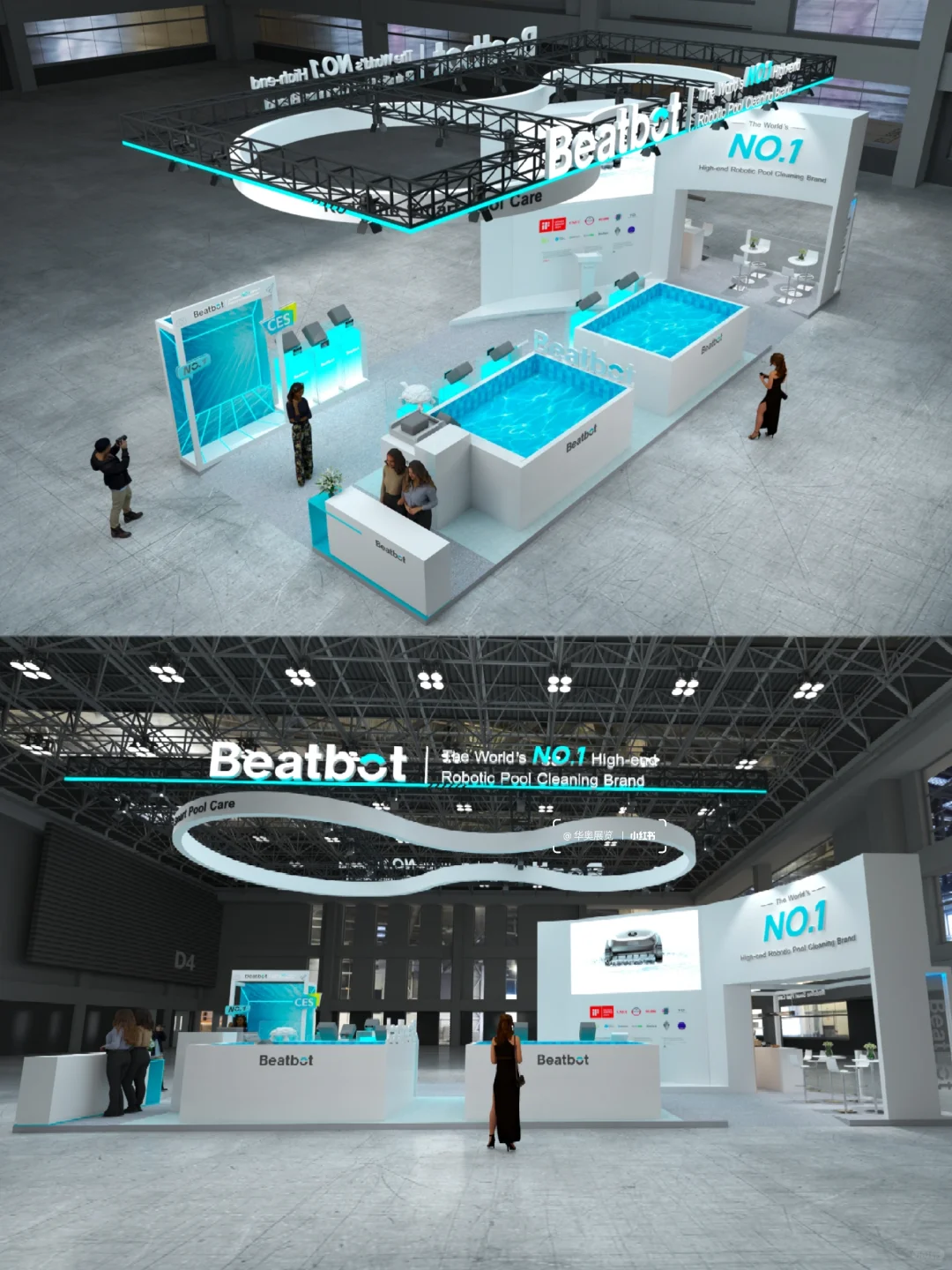 ?泳池里的黑科技！Beatbot在CES大放异彩