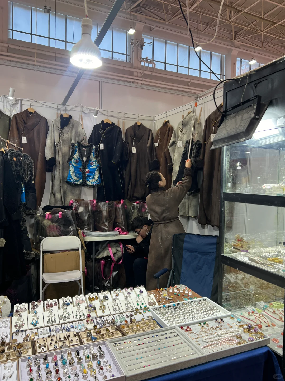 呼和浩特年货博览会还挺好逛的鸭?