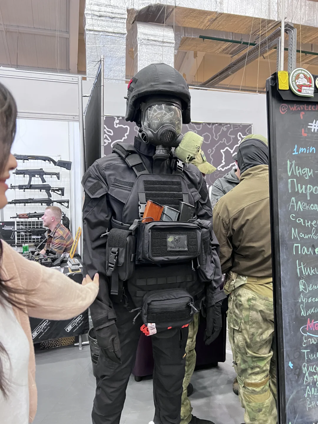 俄罗斯军事展见到了普老师✌️