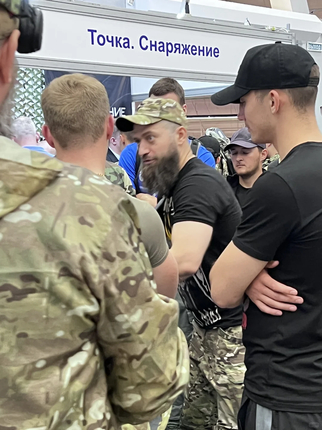 俄罗斯军事展见到了普老师✌️