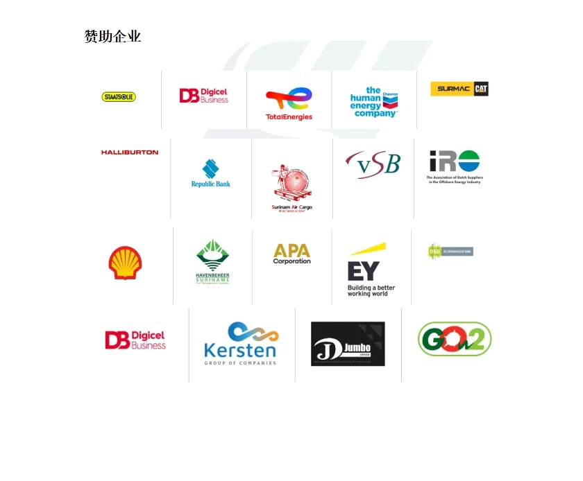 ?️苏里南能源展 | 南美油气领域的新机遇