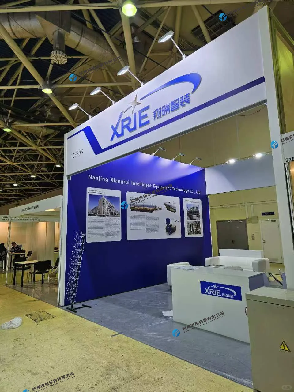 今日开展 | 俄罗斯塑料工业展 | 展台落地