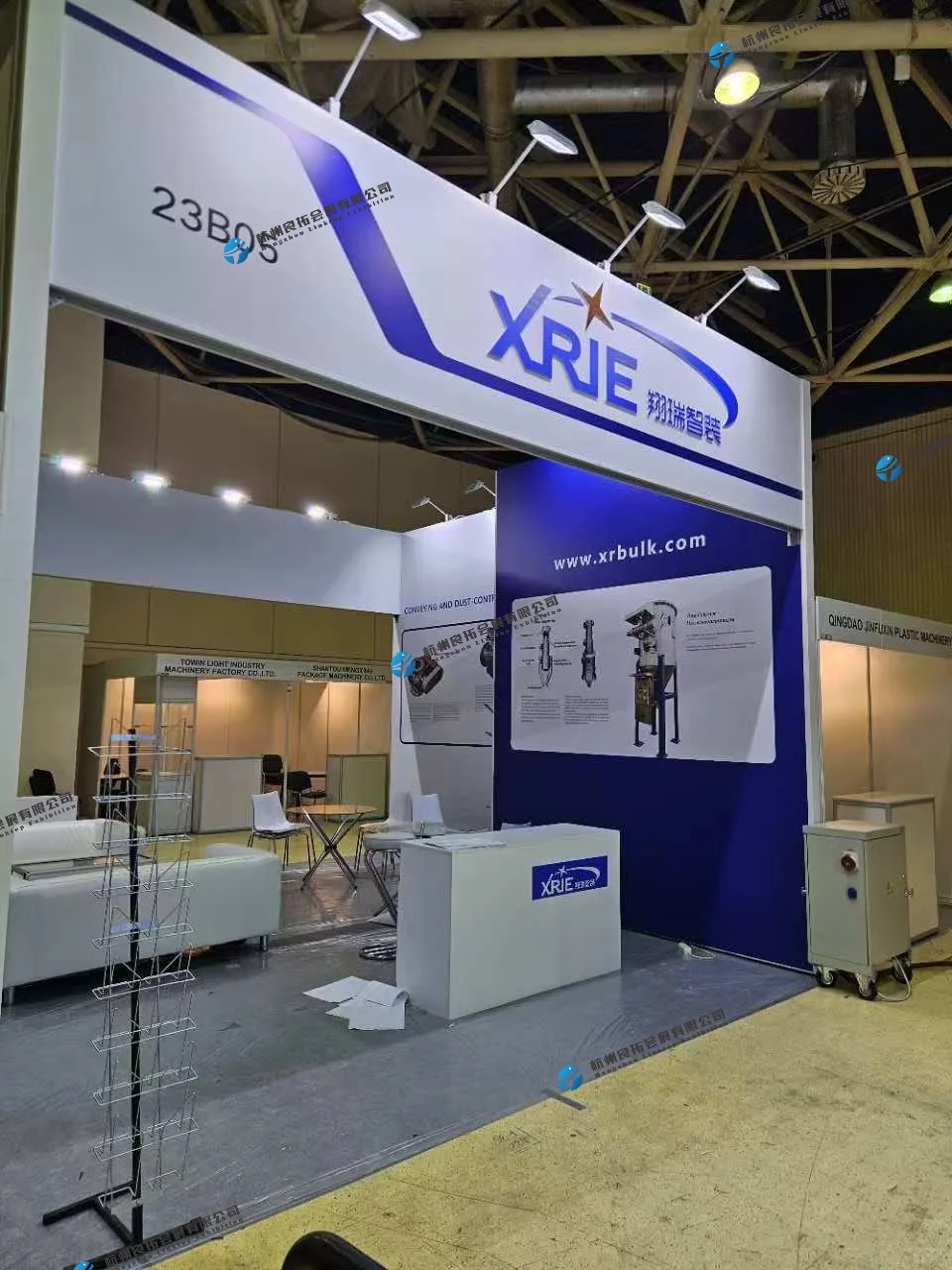 今日开展 | 俄罗斯塑料工业展 | 展台落地