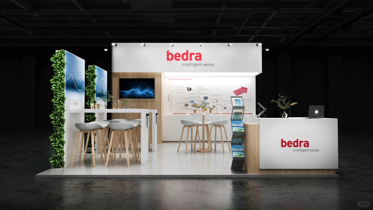 日本展示设计丨一稿就过的展台设计方案