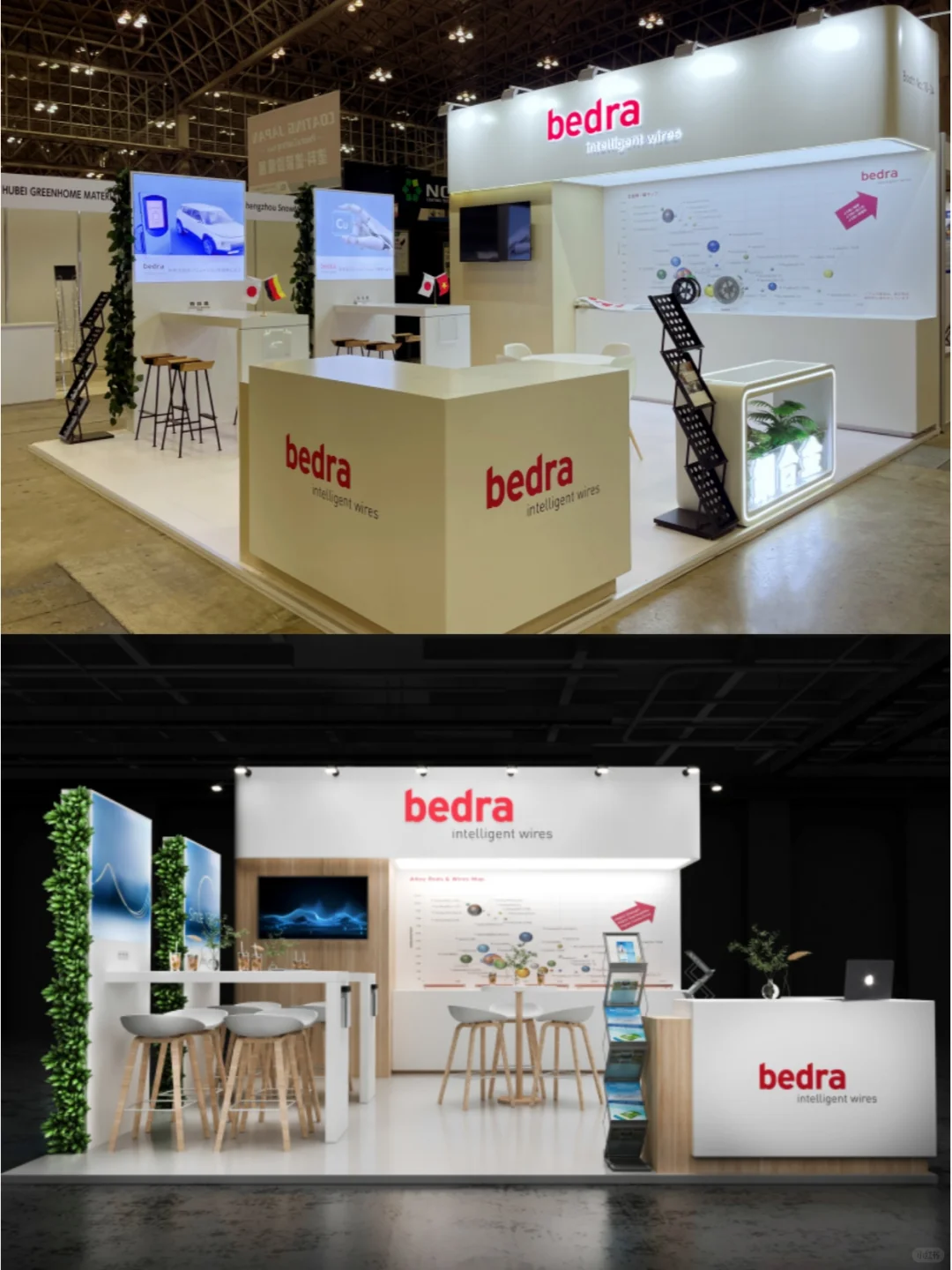 日本展示设计丨一稿就过的展台设计方案