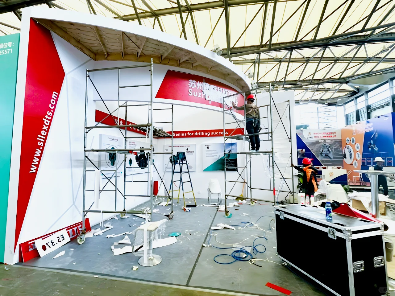 ?简约小型展会设计搭建布置｜案例分享