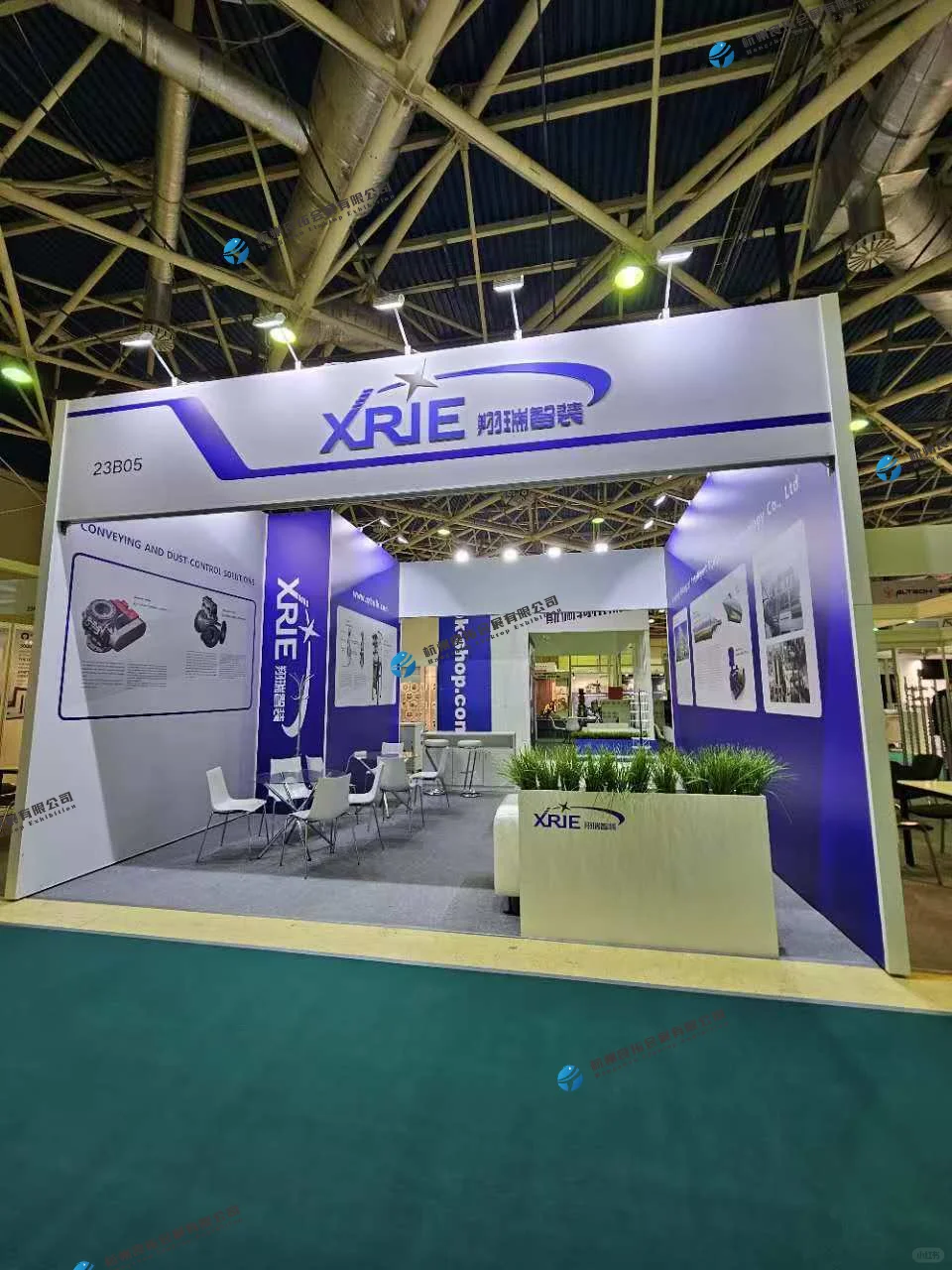 今日开展 | 俄罗斯塑料工业展 | 展台落地