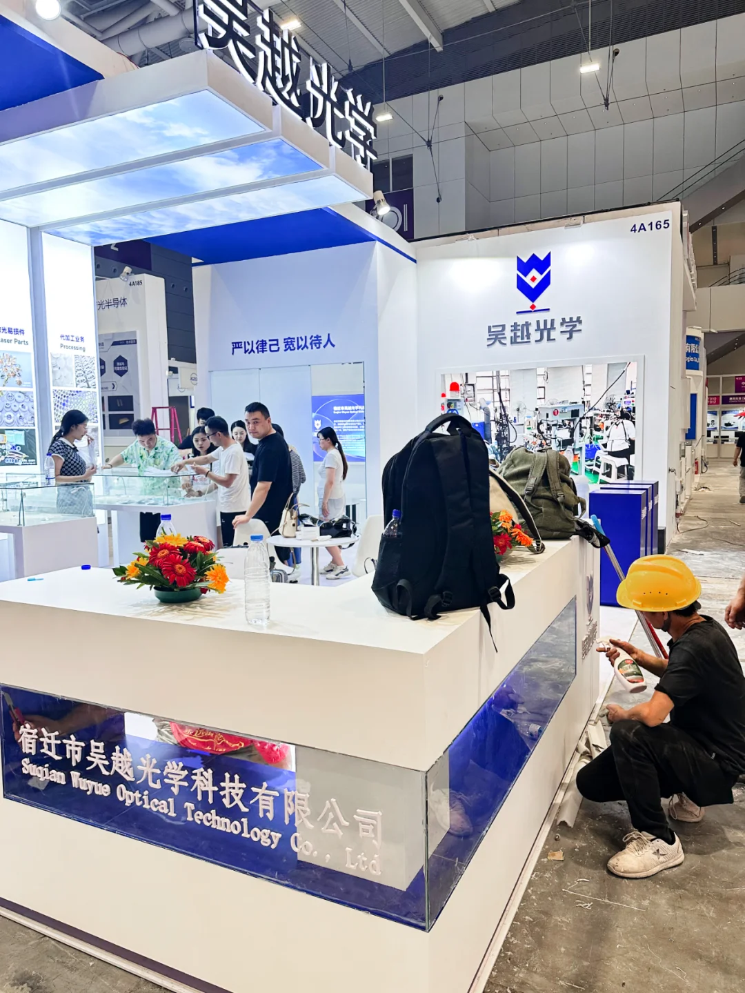 ??54平特色展台方案落地｜光电博览会