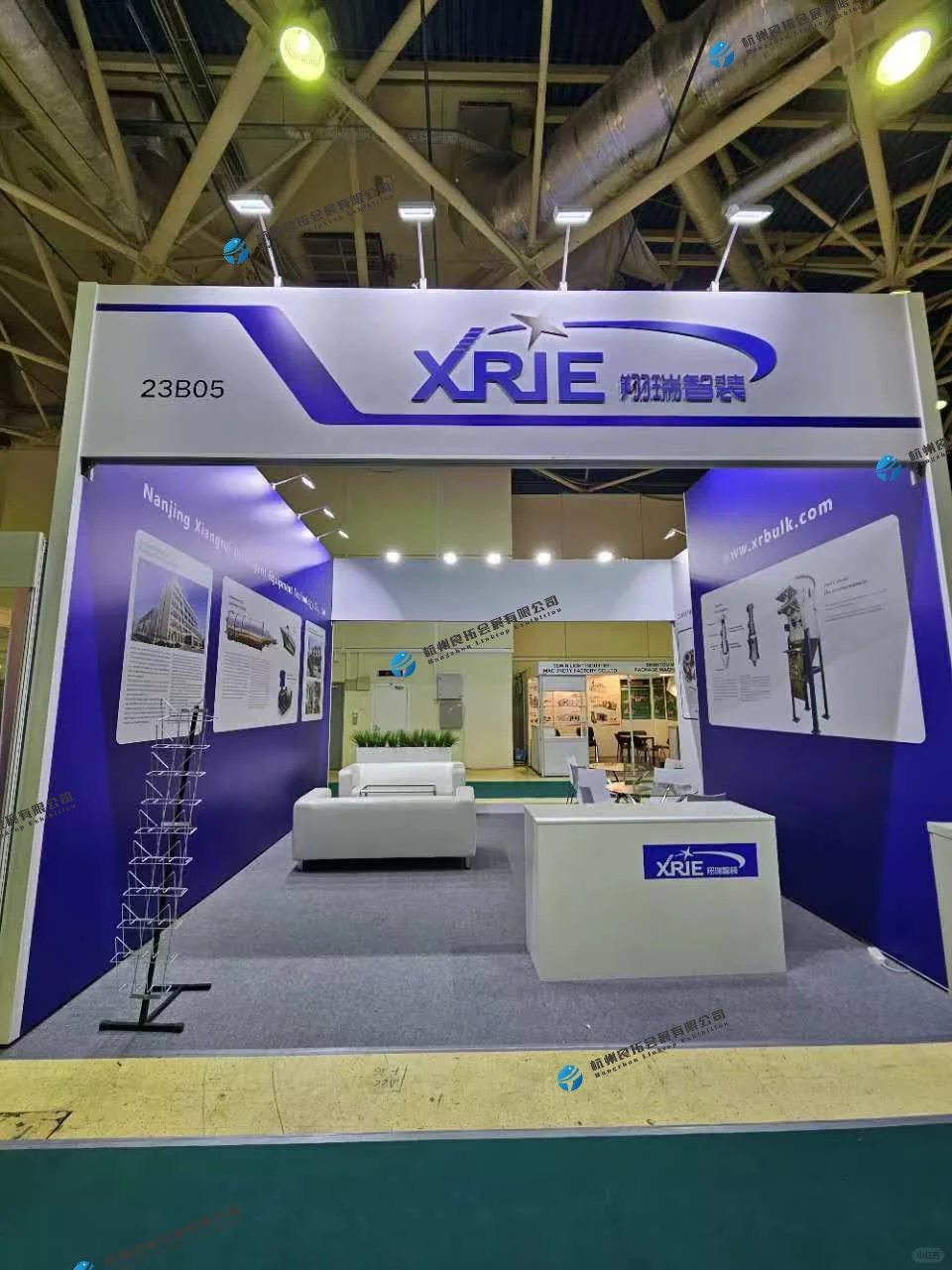 今日开展 | 俄罗斯塑料工业展 | 展台落地