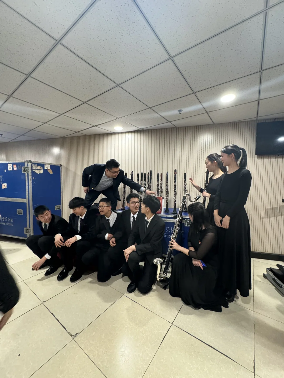 我的爱乐青少交单簧管学生们！