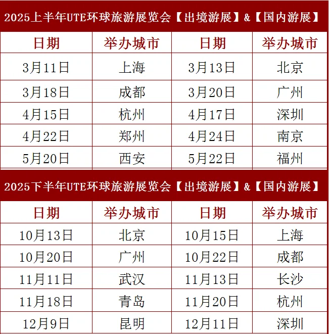 UTE环球旅游展览会北京站?2024精彩回顾