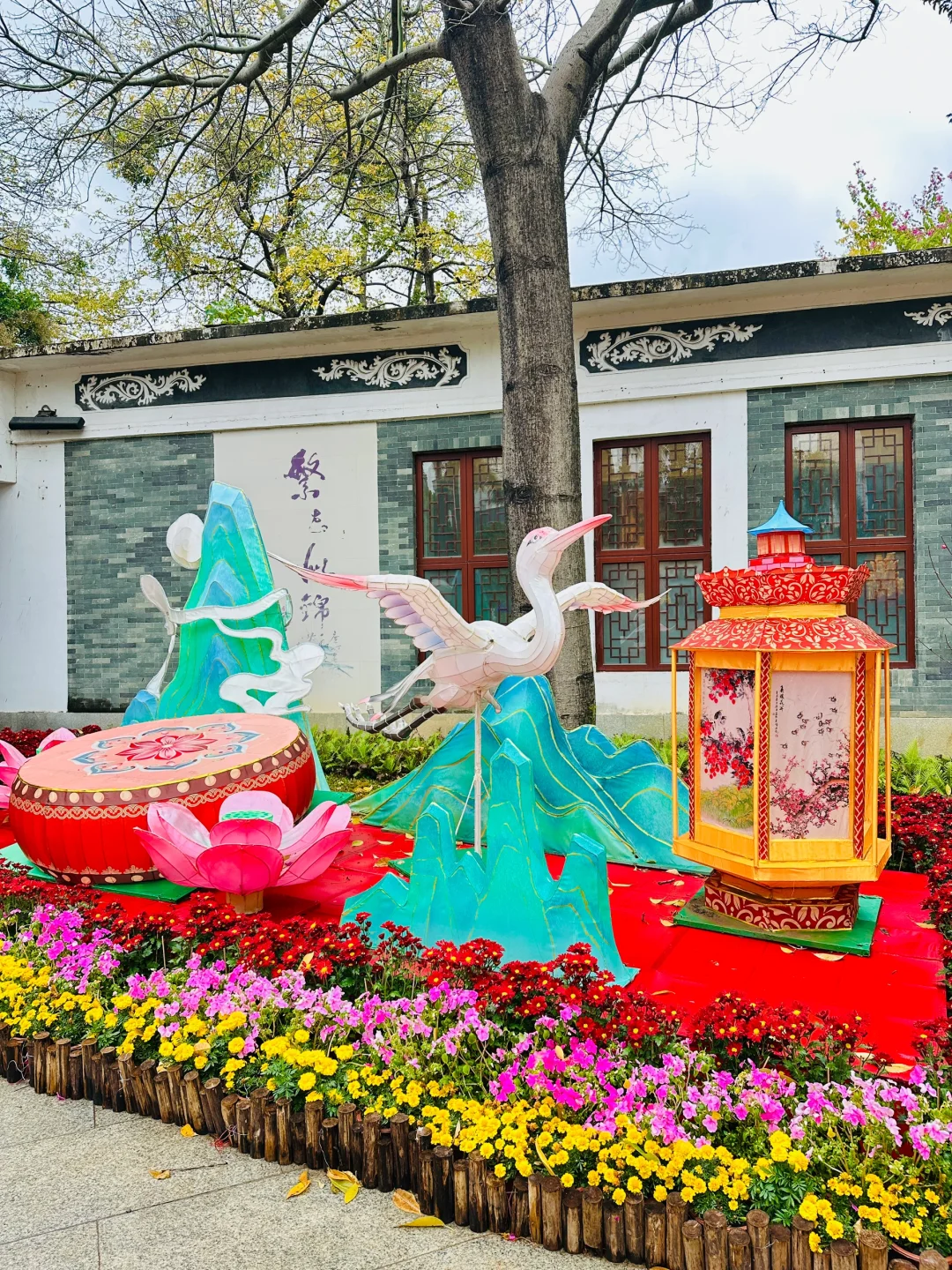 广州灯会怎么能少了文化公园呢?除夕开始啦