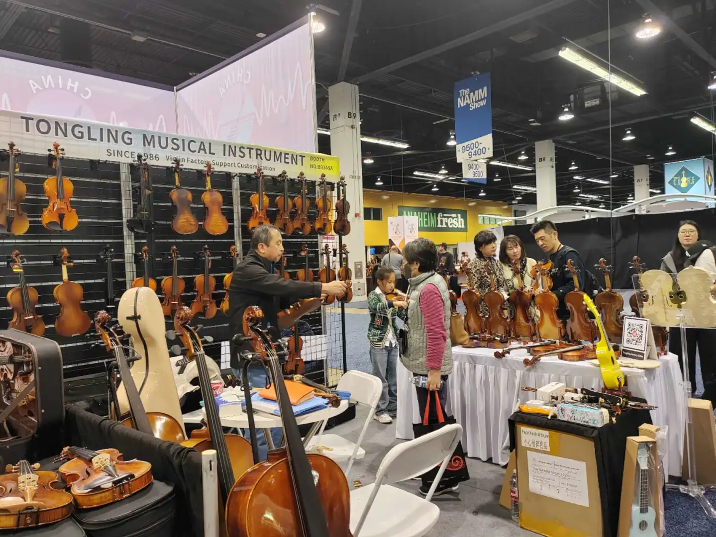 美国NAMM SHOW第二天！