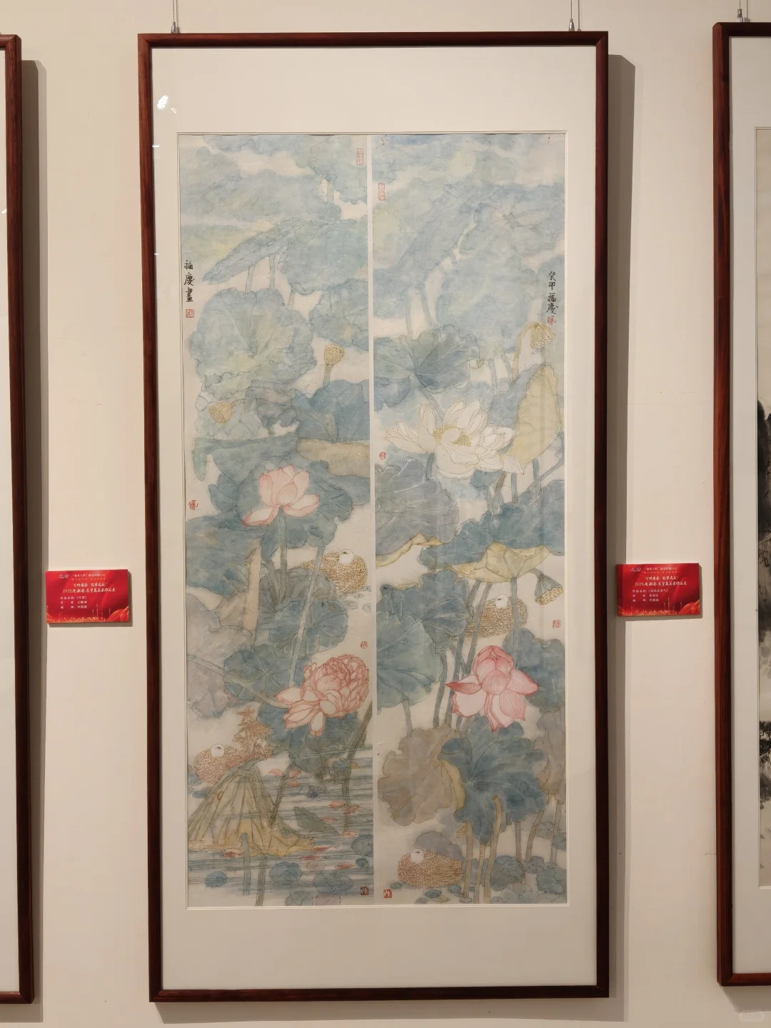 欢迎来看展～迎新春美术作品展