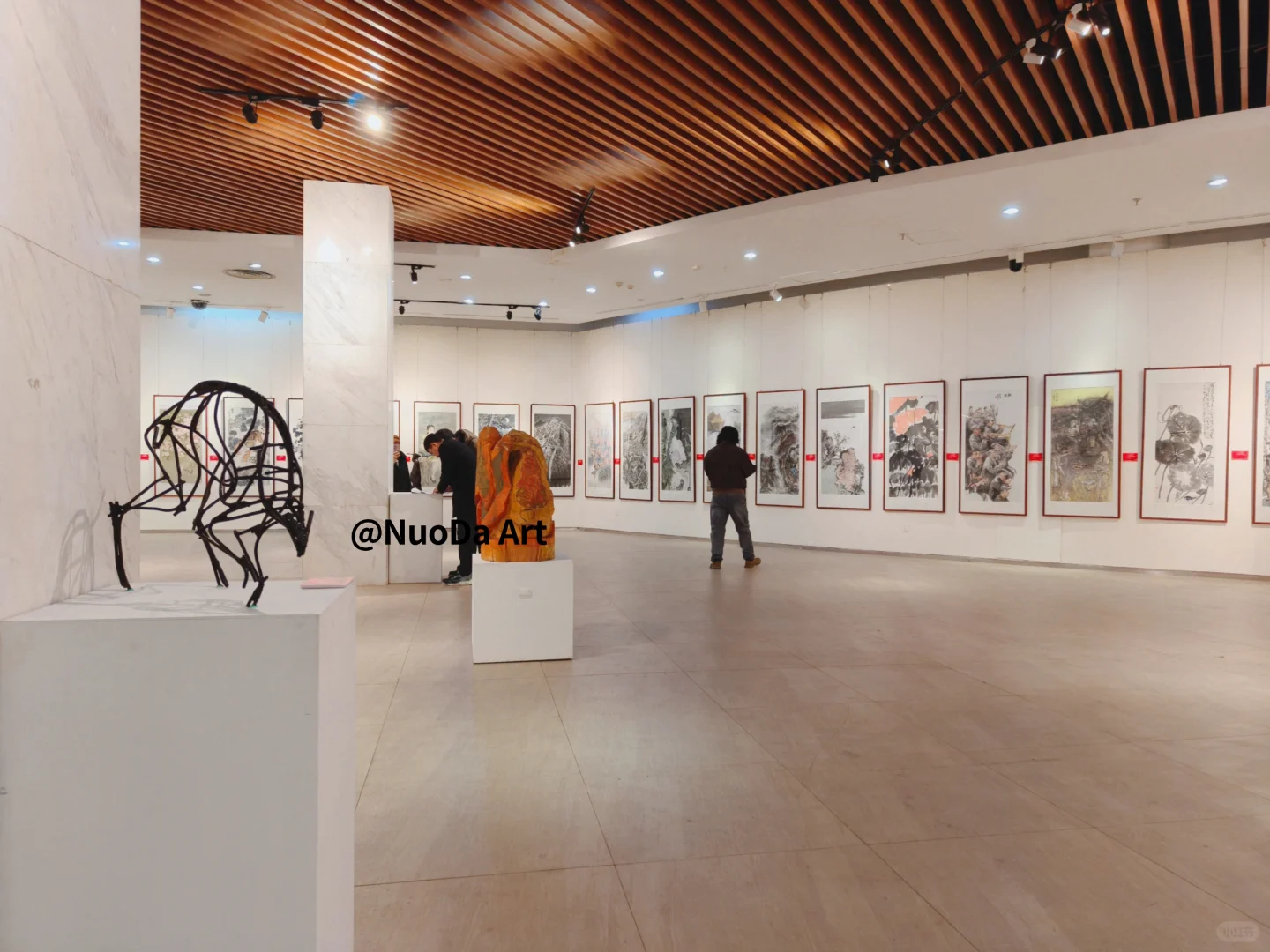 欢迎来看展～迎新春美术作品展