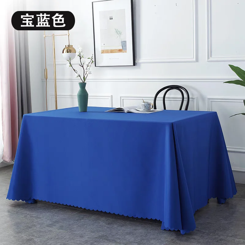 桌布定制LOGO印刷宣传广告展会红色商用桌布