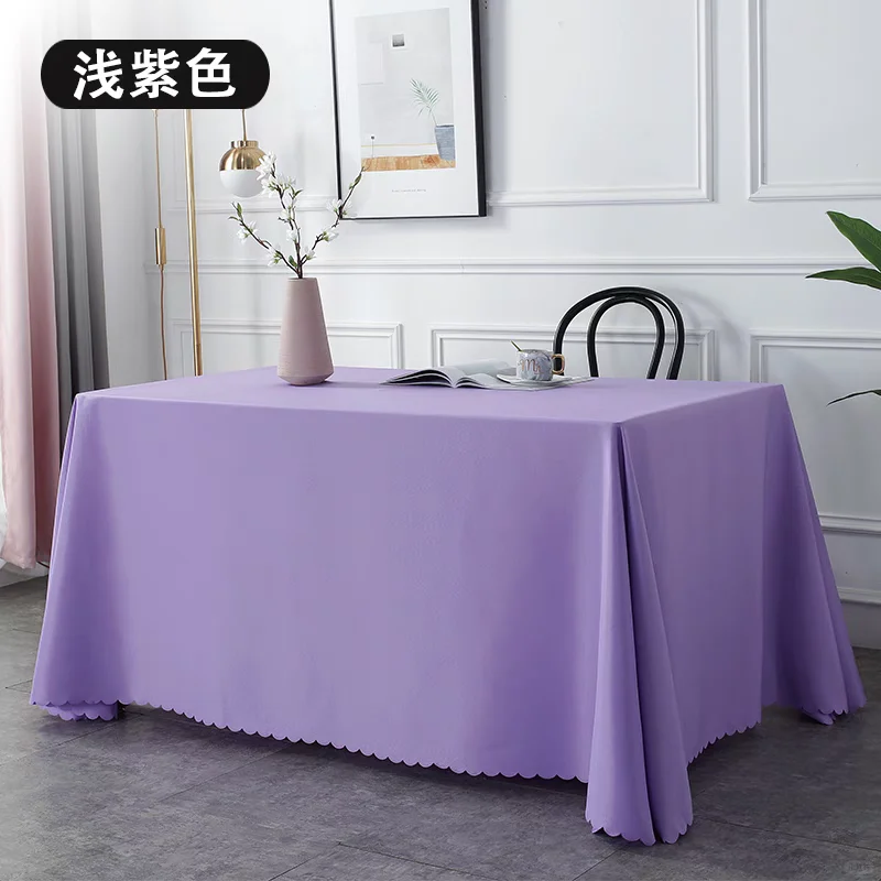 桌布定制LOGO印刷宣传广告展会红色商用桌布