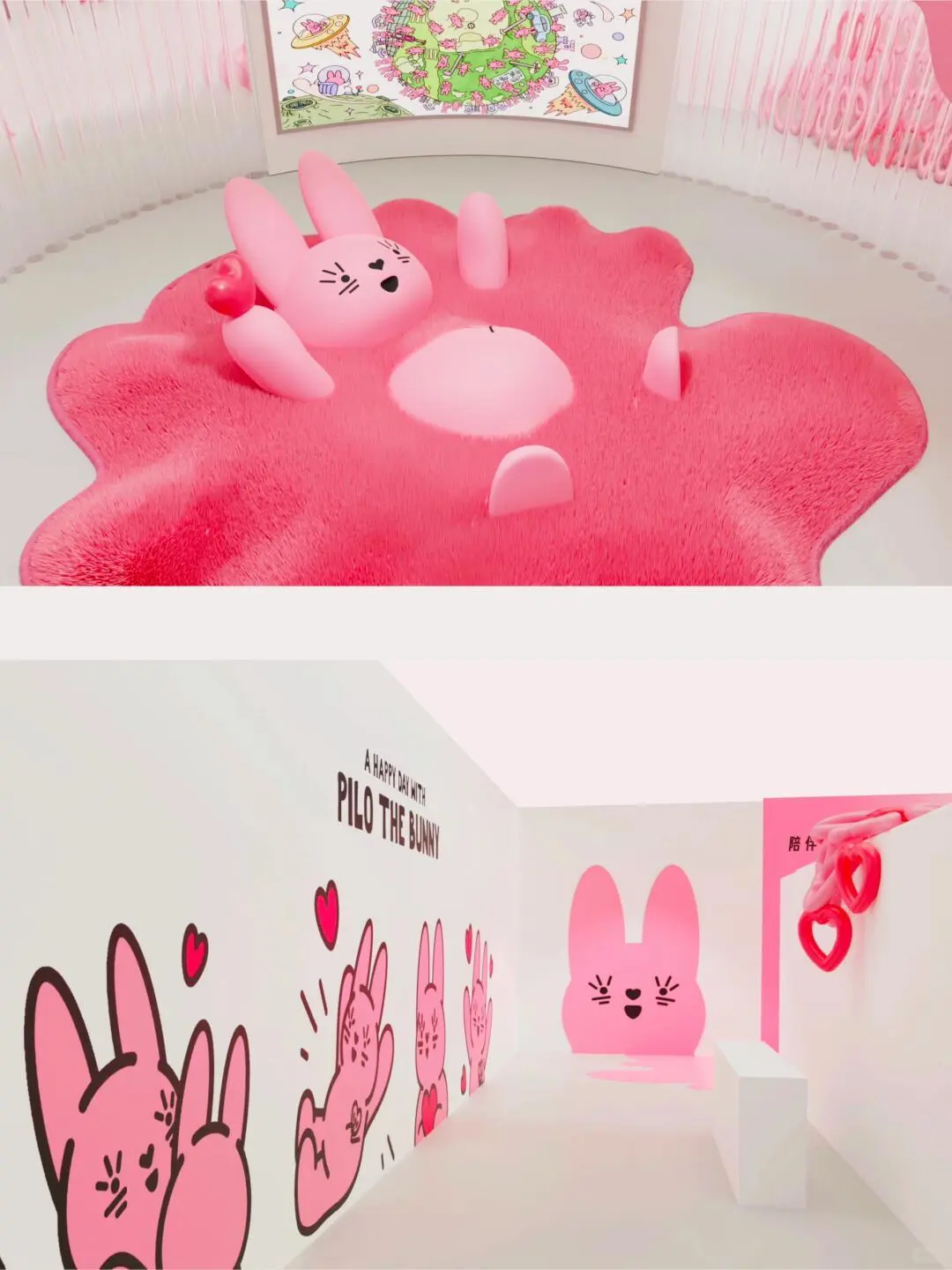 粉色少女心展会设计‖可爱又精致的展位设计