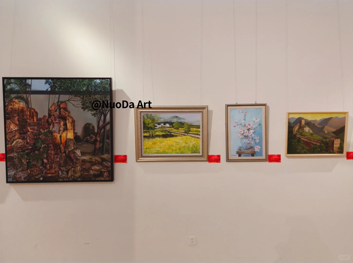 欢迎来看展～迎新春美术作品展