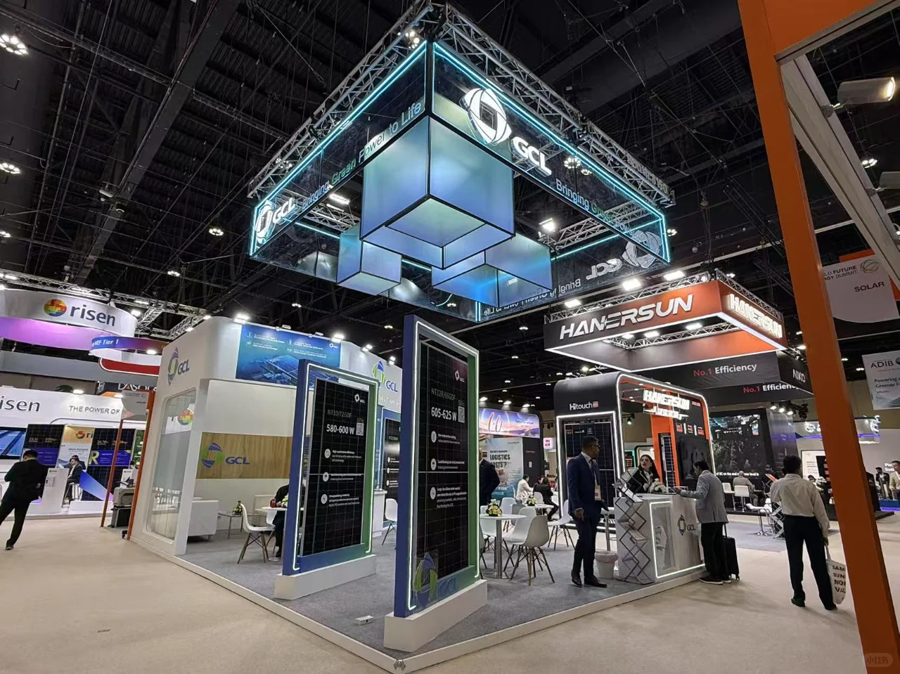 阿布扎比世界未来能源展现场