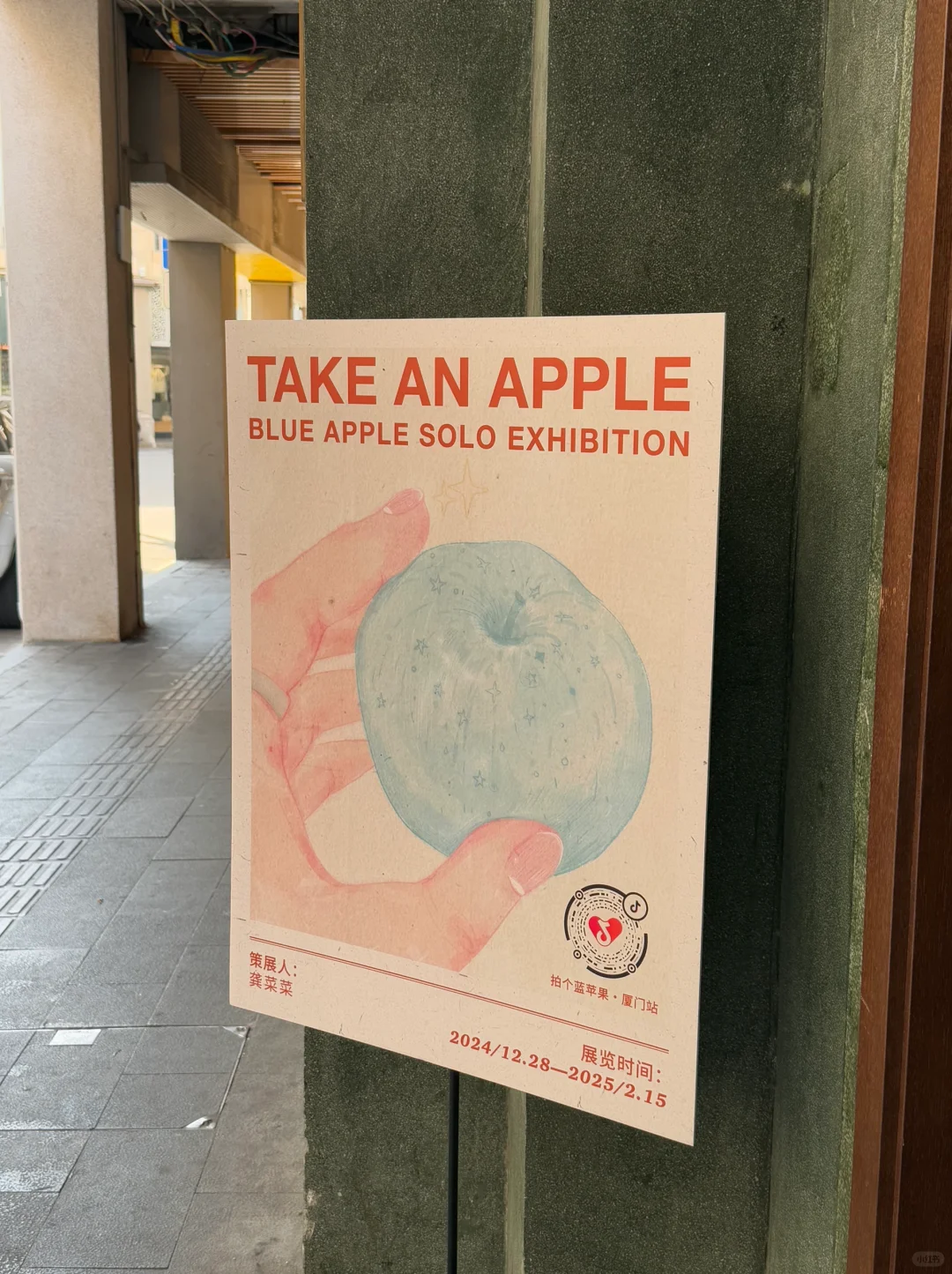 厦门新展?拍个蓝苹果 好治愈呀