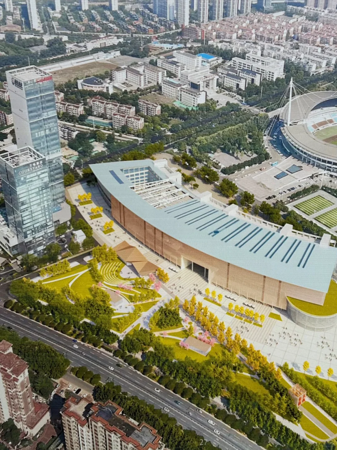 新地标！洛阳城市文化中心 七月底建成交付