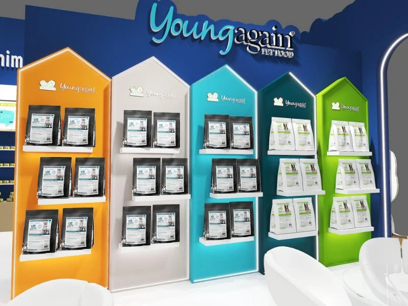 ?展会设计✖宠物展 | 蓝白经典创意设计