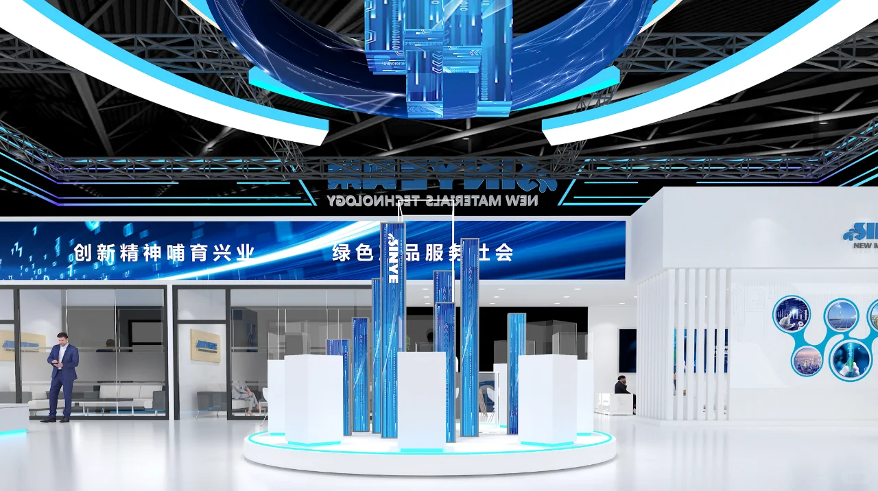 科技感爆棚的展台设计搭建｜国际铸造博览会