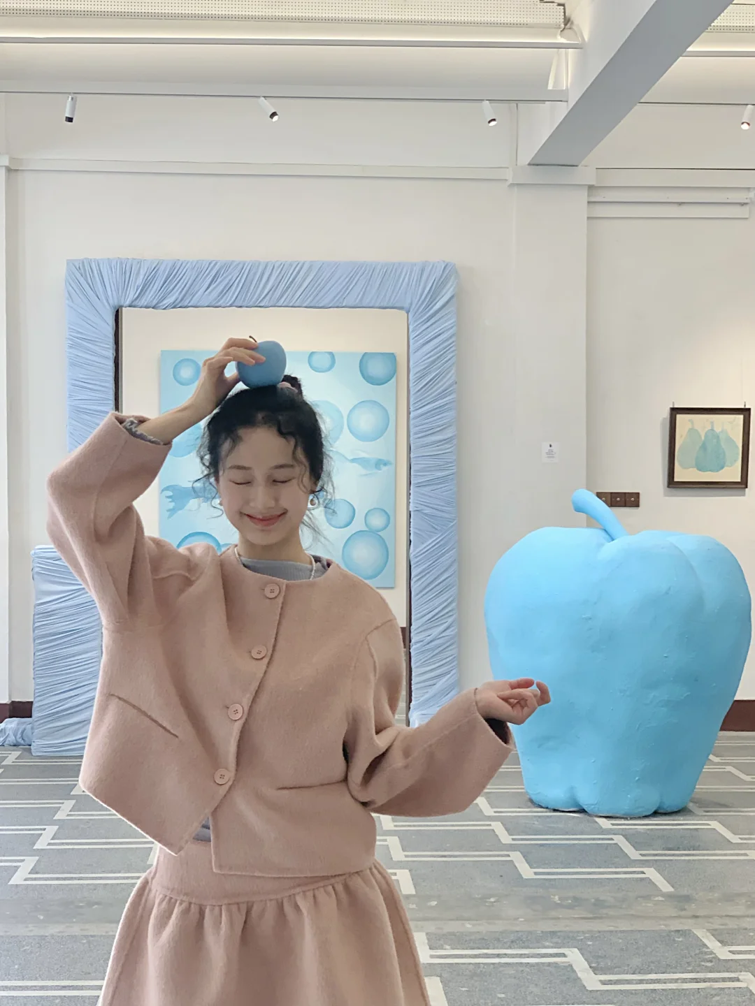 厦门新展?拍个蓝苹果 好治愈呀