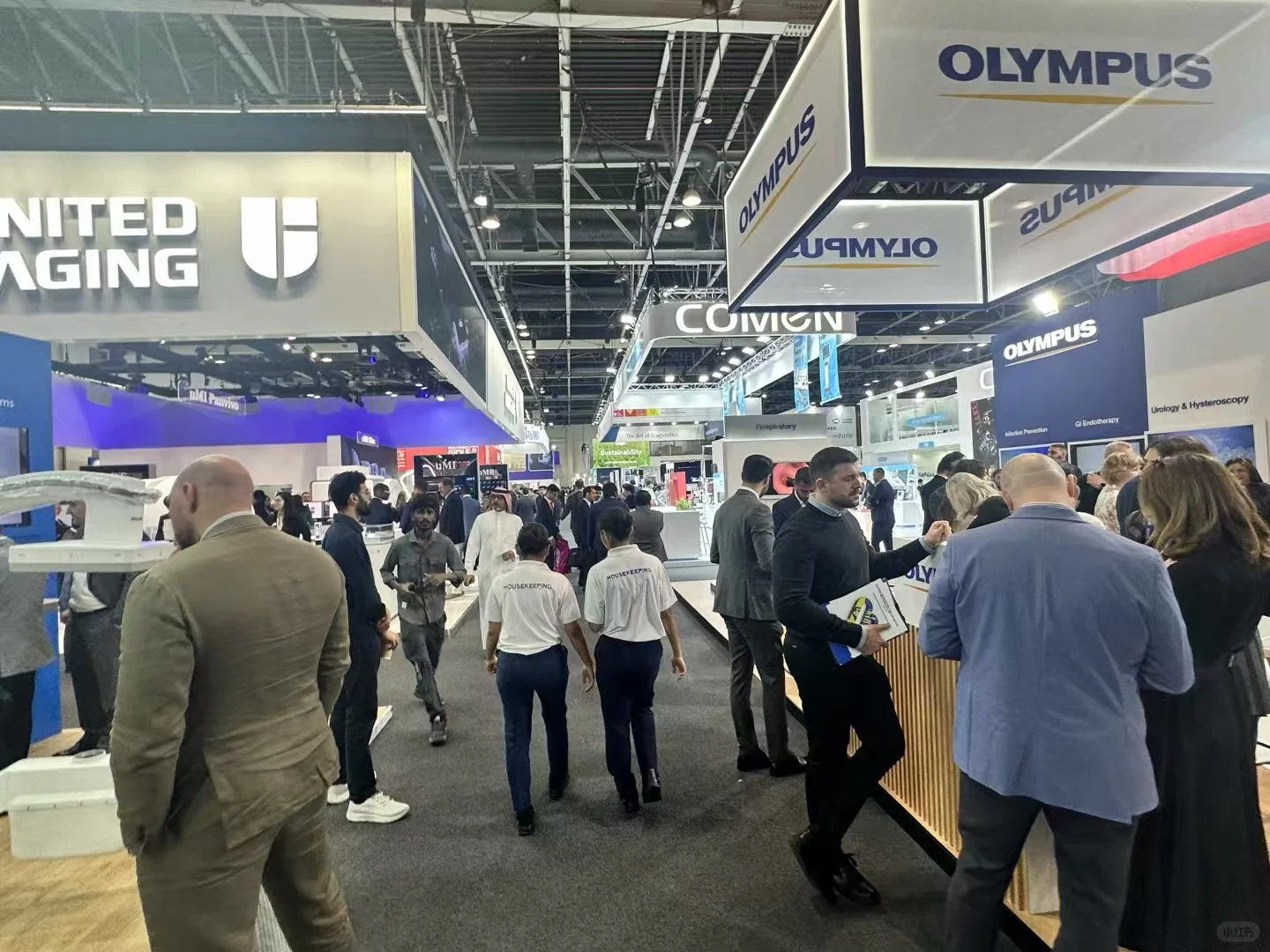 迪拜医疗展第一天