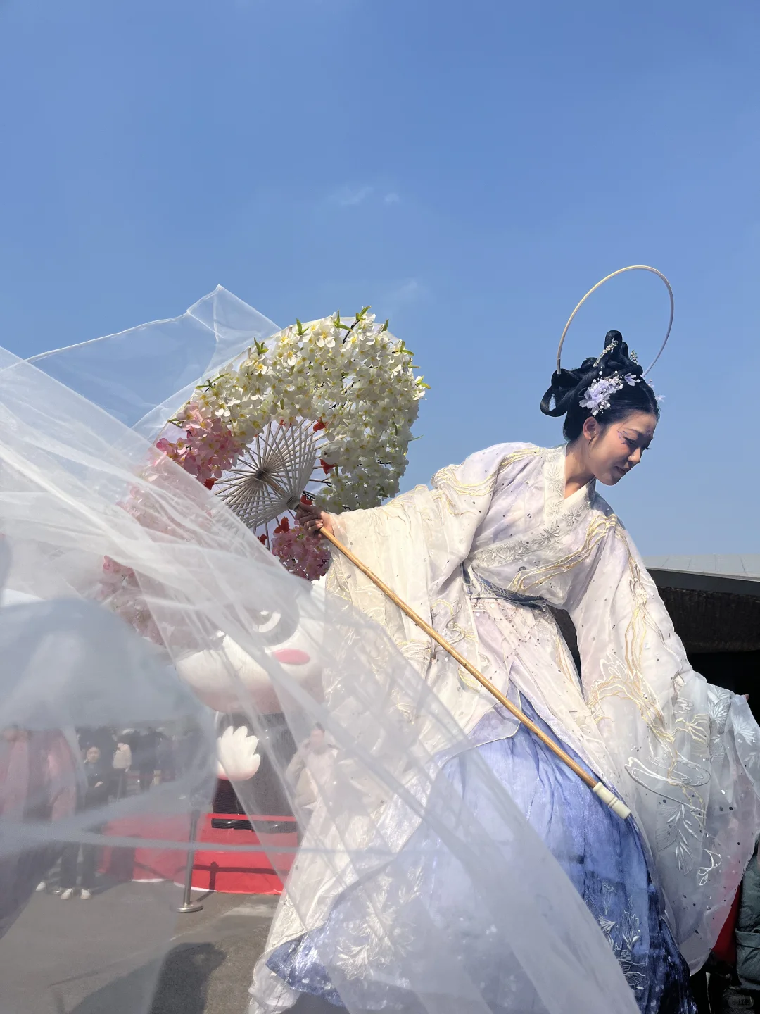 在园博会遇到仙女?‍♀️