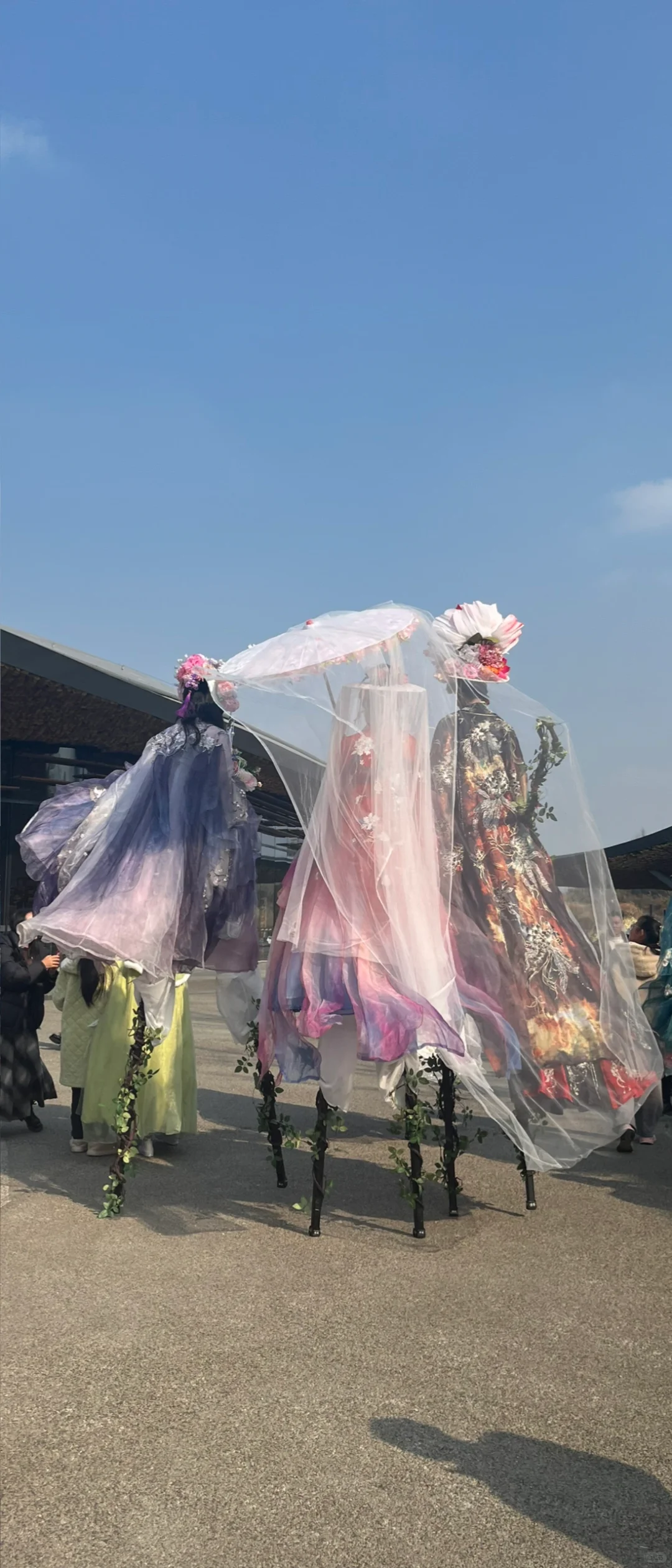 在园博会遇到仙女?‍♀️