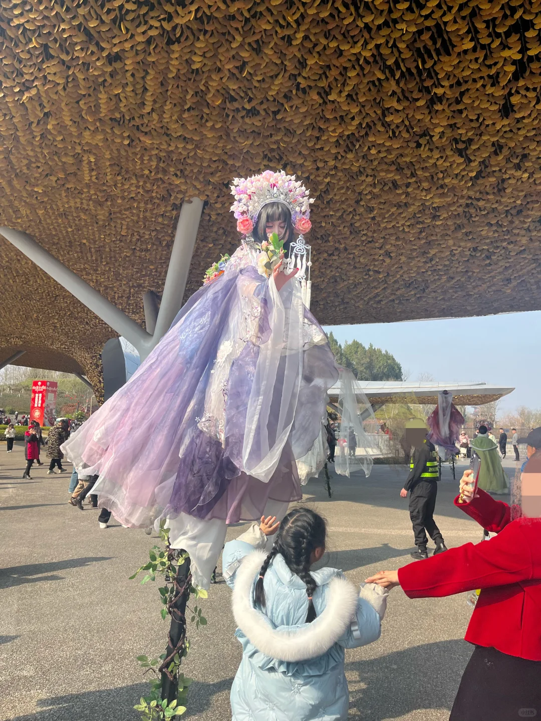 在园博会遇到仙女?‍♀️