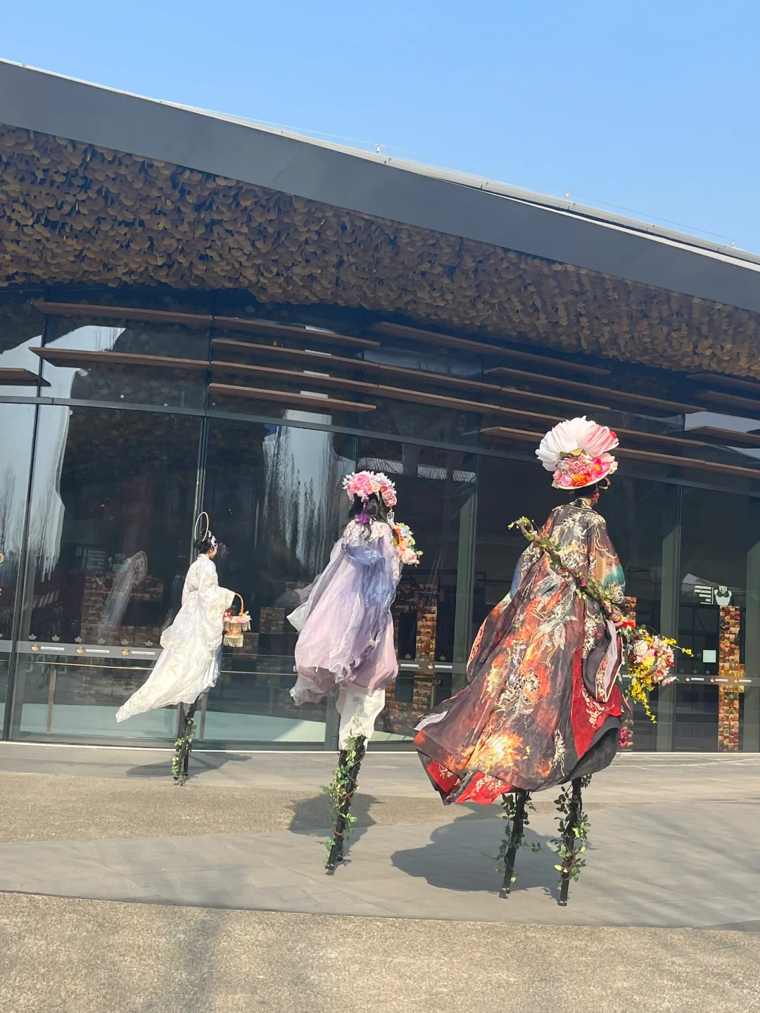 在园博会遇到仙女?‍♀️